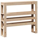 vidaXL Cadre de lit sans matelas 90x200 cm bois de pin massif