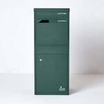 Boîte à colis Large Vert 2 portes Acier galvanisé SMART PARCEL BOX®