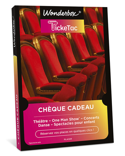 Coffret cadeau - WONDERBOX - Ticketac - Chèque-cadeau Plaisir