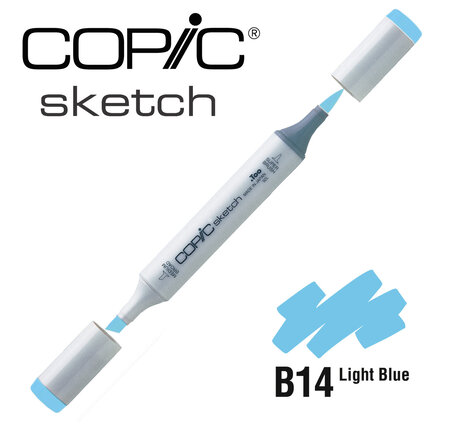 Marqueur à l'alcool Copic Sketch B14 Light Blue
