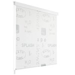 vidaXL Store roulant de douche 100x240 cm Éclaboussures