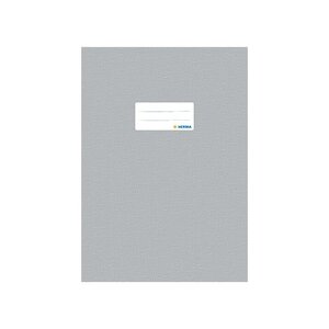 1x Protège-cahiers format A4 en PP couverture grise HERMA