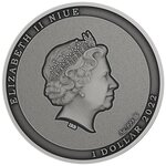 I am a jumper wild africa silver monnaie 1 dollars niue 2022