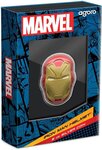 Pièce de monnaie en Argent 10 Dollars g 155.5 (5 oz) Millésime 2024 IRON MAN HELMET