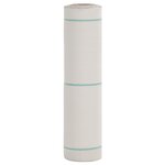 vidaXL Membrane anti-mauvaises herbes blanc 0 5x10 m PP