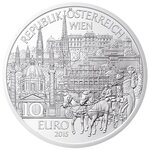 Pièce de monnaie 10 euro Autriche 2015 argent BU – Vienne