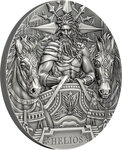 Pièce de monnaie en Argent 20 Dollars g 93.3 (3 oz) Millésime 2022 Gods of the World HELIOS