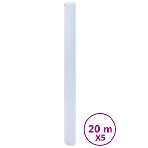 vidaXL Films pour fenêtre 5 Pièces statique dépoli gris transparent PVC