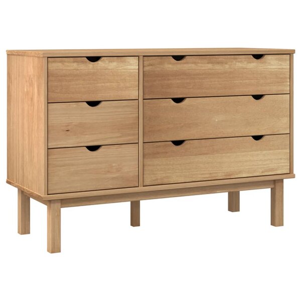 vidaXL Commode OTTA 111x43x73 5 cm bois de pin massif