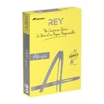 Ramette papier couleur rey adagio couleurs intenses a4 80 gr - 500 feuilles - jaune vif
