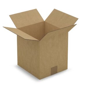 10 cartons d'emballage 23 x 21 x 24 cm - Simple cannelure
