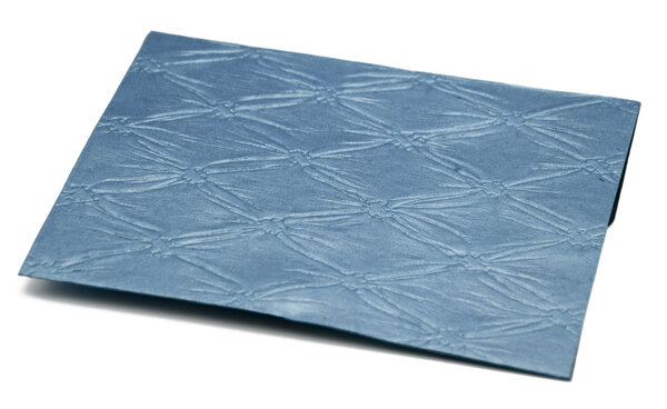 PAPERTREE TEXTURO Lot de 5 Enveloppes cadeau18x15 cm(CD)-Bleu