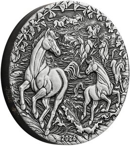 Monnaie YEAR OF THE HORSE Australian Lunar Series III 2 Oz Argent 2$ Australia 2026