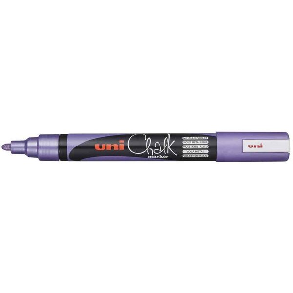 Marqueur craie Chalk PWE5M  violet métallique UNI-BALL