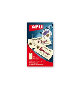 Étiquettes Amer.Ficelle 100X51 10U.