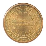 Mini médaille monnaie de paris 2008 - remparts d’aigues-mortes (tour constance)