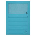 Paquet De 100 Chemises À Fenetre Forever - 22x31cm - Couleurs Assorties - X 4 - Exacompta