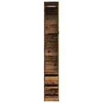 vidaXL Garde-robe vieux bois 30x50x200 cm bois d'ingénierie