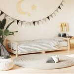 vidaXL Cadre de lit pour enfants 80x200 cm bois de pin massif