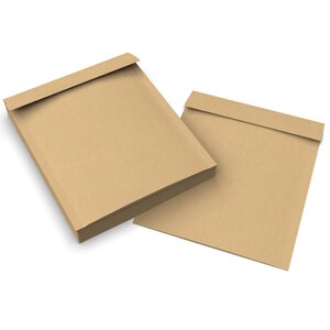 Lot de 50 enveloppes manille rembourrée en papier structure nid d'abeille 215x150 mm