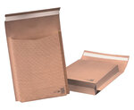 Lot de 200 Pochettes kraft brun  à bulles d'air papier-Soufflets 30 mm-150*250 mm-Lacouronne e.pack
