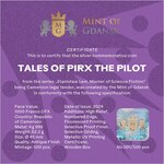 Pièce de monnaie en Argent 1000 Francs g 62.2 (2 oz) Millésime 2024 Stanislaw Lem Master of Science Fiction TALES OF PIRX THE PILOT