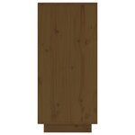 vidaXL Buffet Marron miel 60x34x75 cm Bois massif de pin