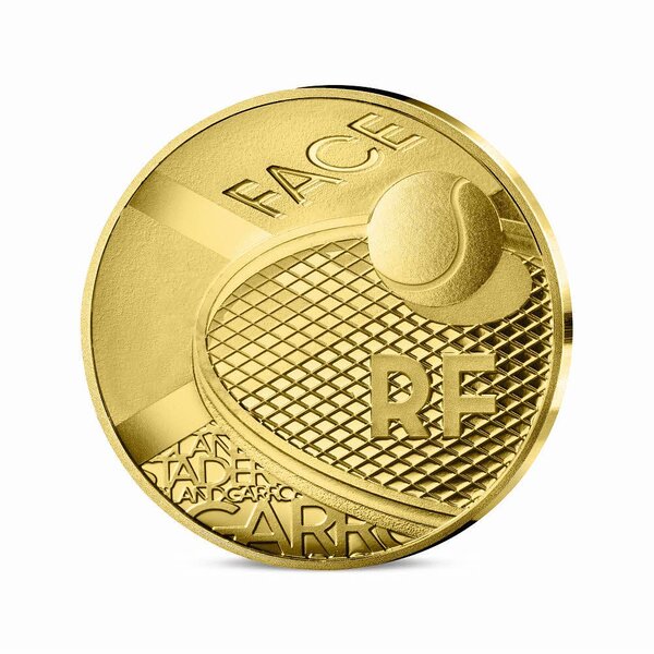 Roland Garros Monnaie de 20€ 1/10 Oz Or