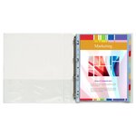 Classeur Pp Personnalisable Kreacover - 4 Anneaux En D 20mm - A4 Maxi - Blanc - X 10 - Exacompta