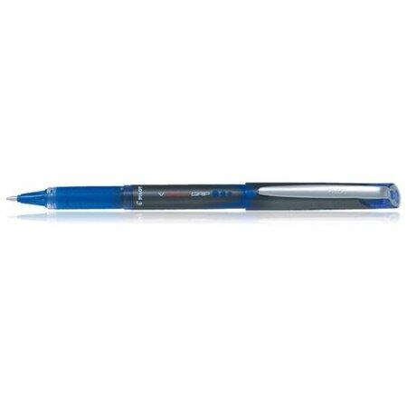 Stylo roller V-BALL GRIP pointe métal 1 mm encre liquide bleue PILOT