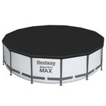 Bestway Ensemble de piscine ronde Steel Pro MAX 396x122 cm