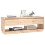 vidaXL Meuble TV 110 5x34x40 cm Bois de pin massif