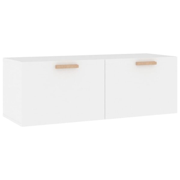 vidaXL Armoire murale Blanc 100x36 5x35 cm Bois d'ingénierie