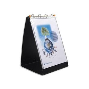 Classeur de présentation Exashow PP 4 anneaux 30mm Exactive® - A3 - Noir EXACOMPTA