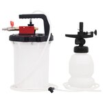 vidaXL Purgeur de frein blanc et noir 3 L