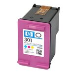 Cartouche d'encre authentique HP 301 Couleur - programme SECOND