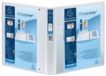 Classeur personnalisable Kreacover A4 Maxi 2 Ax Diam 40mm Dos 60 mm Blanc EXACOMPTA