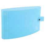 Classeur Pour Fiches Bristol A5 Et 125x200 2 Anneaux 30mm Polypropylène Chromaline Pastel - Couleurs Assorties - X 10 - Exacompta