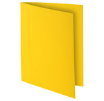 Paquet De 100 Chemises Rock''s 210 - 24x32cm - Jaune Citron - Exacompta