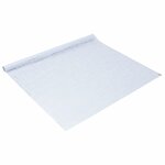 vidaXL Films pour fenêtre 2 Pièces dépoli motif d'étoiles PVC
