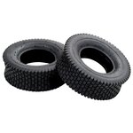 vidaXL Pneus de brouette 2 Pièces 13x5.00-6 4PR Caoutchouc