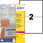 Etiquettes d'expédition étanches et ultra-adhésives