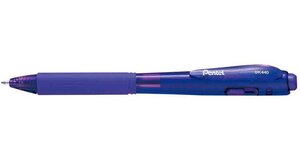 stylo à bille rétractable WOW BK440 Pte 1 mm Tracé 0,5 Violet PENTEL