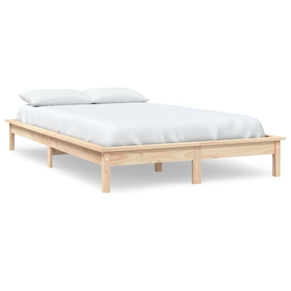 vidaXL Cadre de lit 160x200 cm bois de pin massif