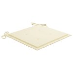 vidaXL Chaises pliables de jardin lot de 8 avec coussins Bois d'acacia