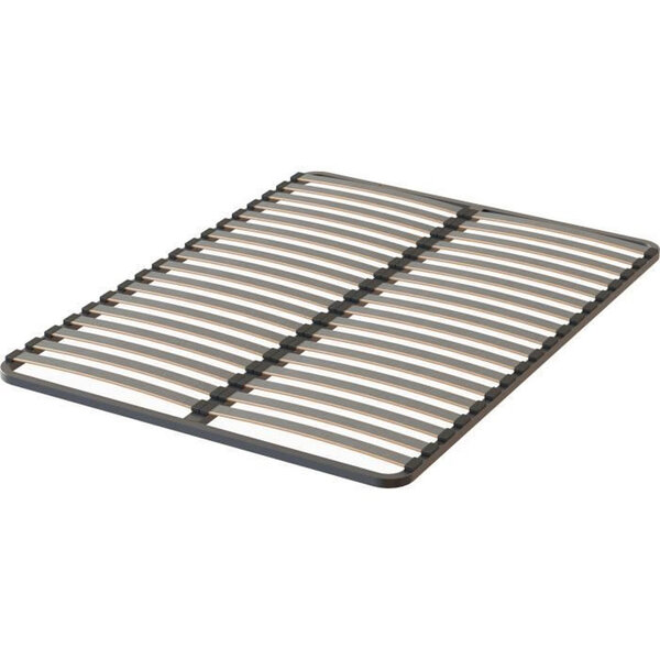 Double sommier 140 x 190 cm 18 lattes 53 mm - Anthracite
