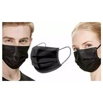 Lot de 2 000 masques type IIR - coloris noir