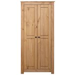vidaXL Garde-robe 80x50x171 5 cm Pin massif Assortiment Panama
