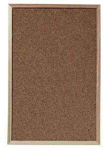 Tableaux d'affichage Liège Cadre en bois 40 x 60 cm HERLITZ