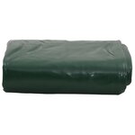 vidaXL Bâche vert 5x5 m 650 g/m²